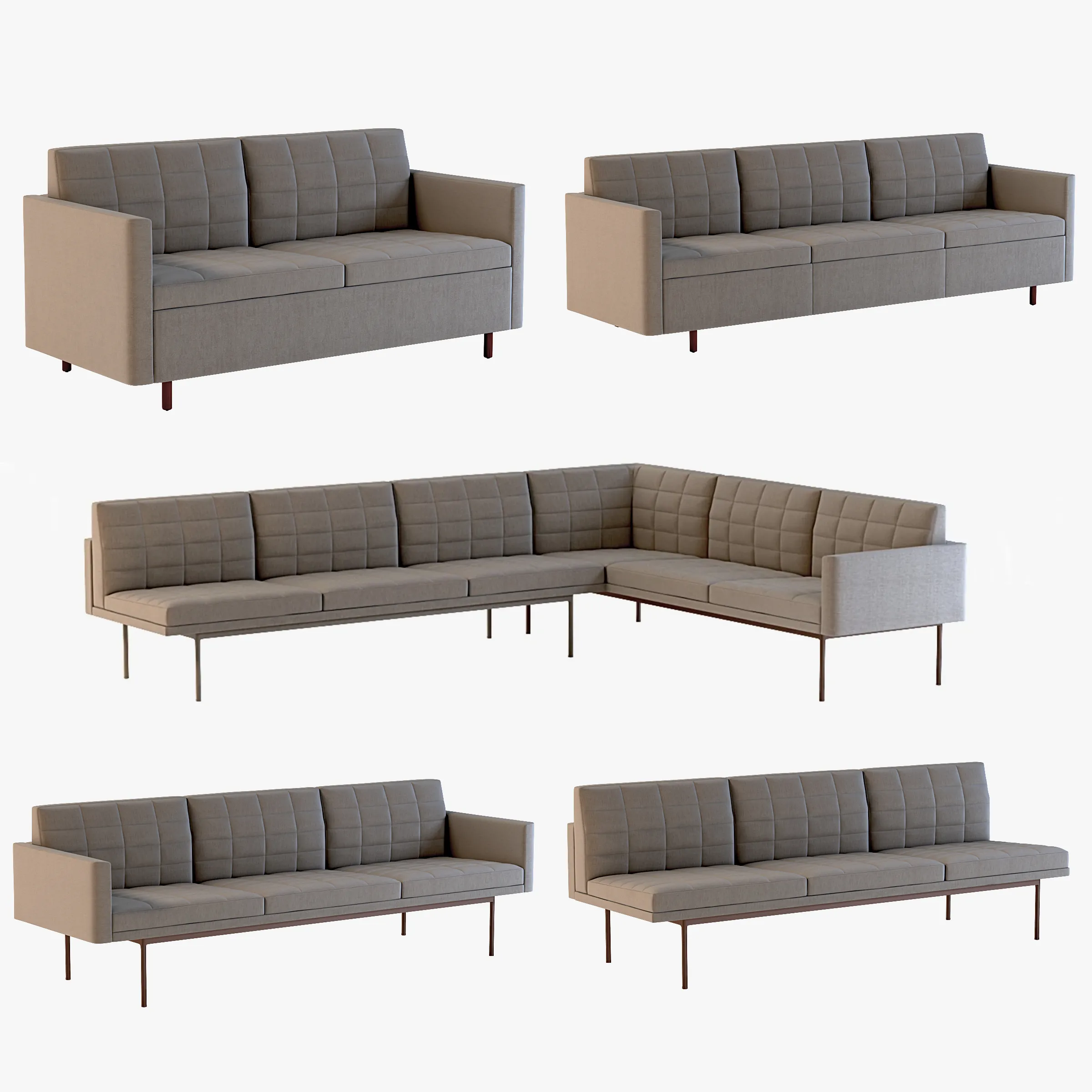 Geiger Sofa Collection 02 3D Model_01